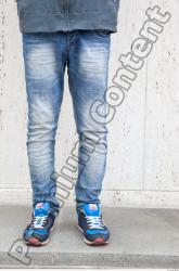 Leg Man White Casual Jeans Average